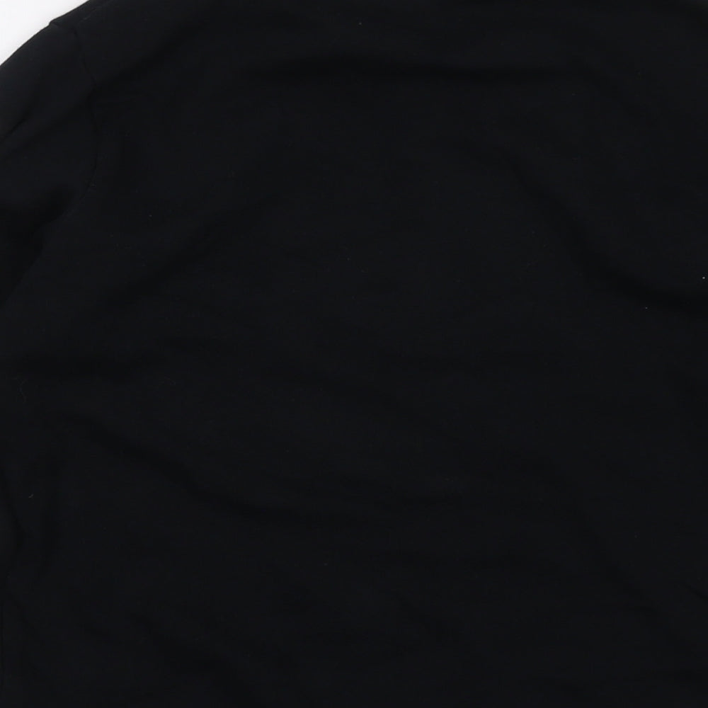 Star Wars Boys Black Cotton Pullover Sweatshirt Size 9 Years Pullover