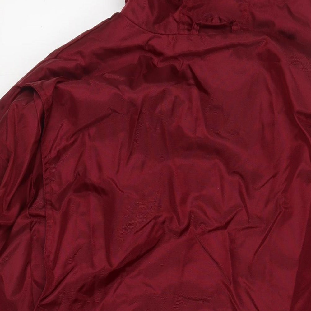 Eagles Ridge Mens Red Jacket Size M Zip - Pockets