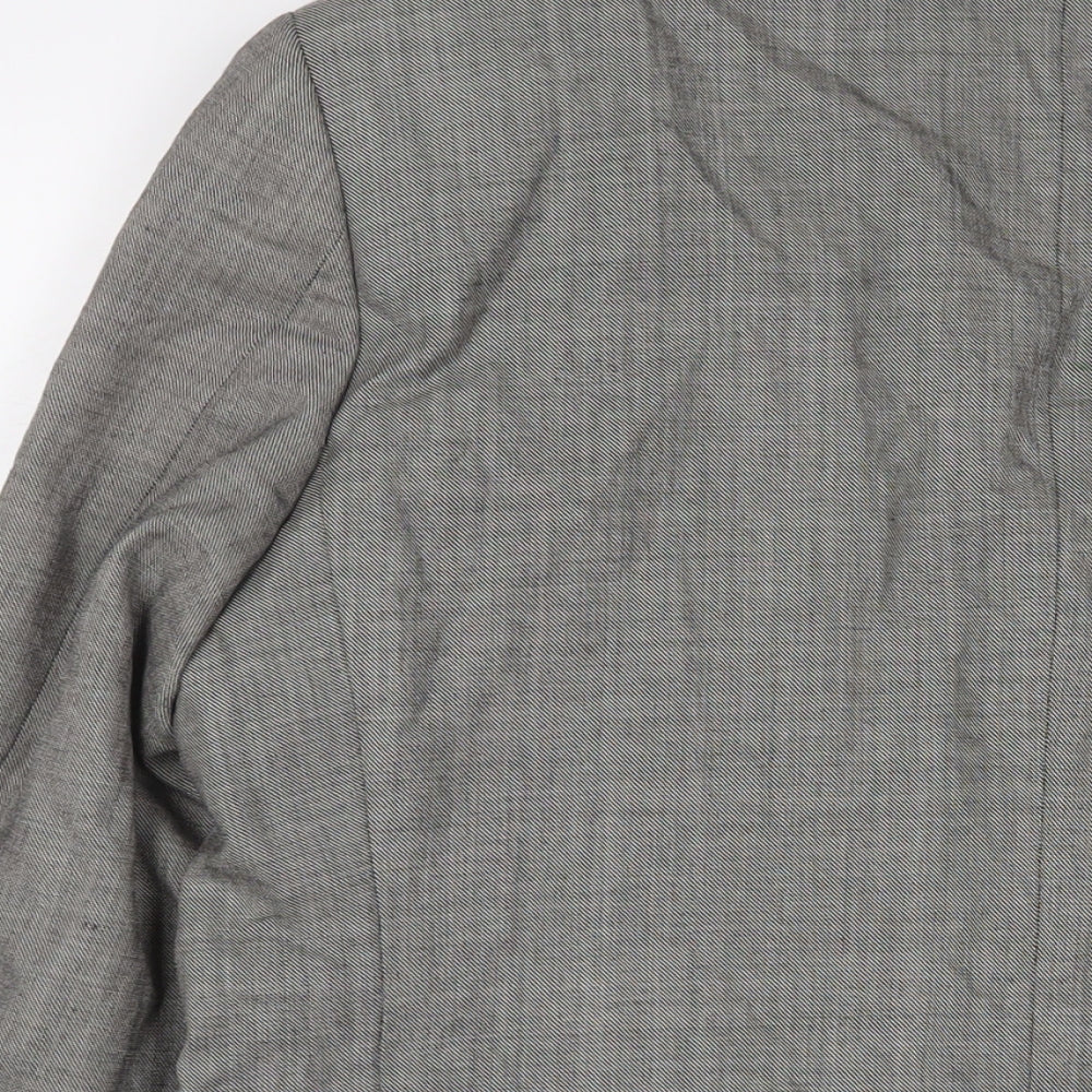 Skopes Mens Grey Polyester Jacket Suit Jacket Size 44 Regular