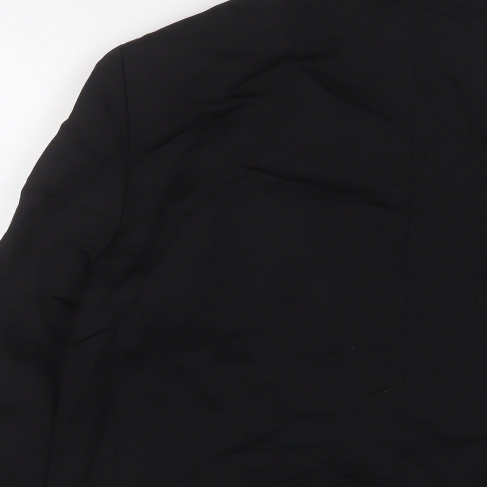 & Other Stories Womens Black Jacket Blazer Size 12 Button