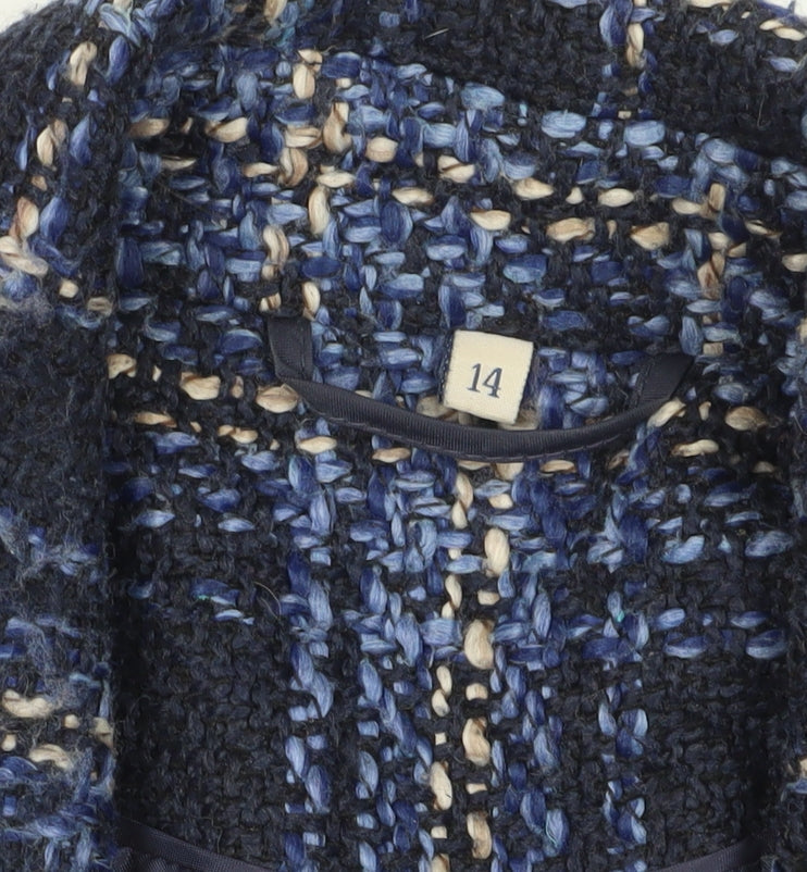 Honor Millburn Women's Check Tweed Blazer Size 14