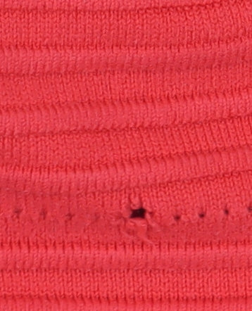 Dixie Women's Red Round Neck Pullover Jumper Size M