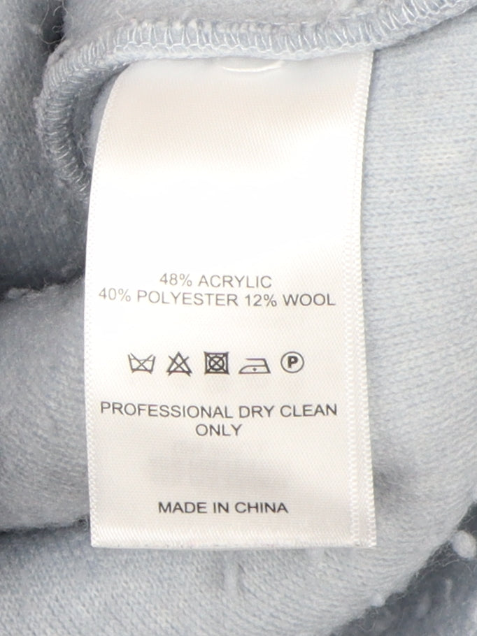 Ana Jakobs Women's Blue Fleece Pullover XS