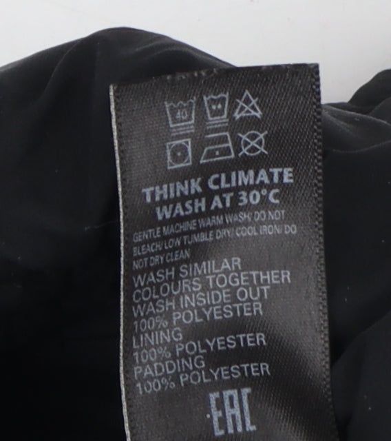 Marks & Spencer Women's Black Puffer Jacket Size 8