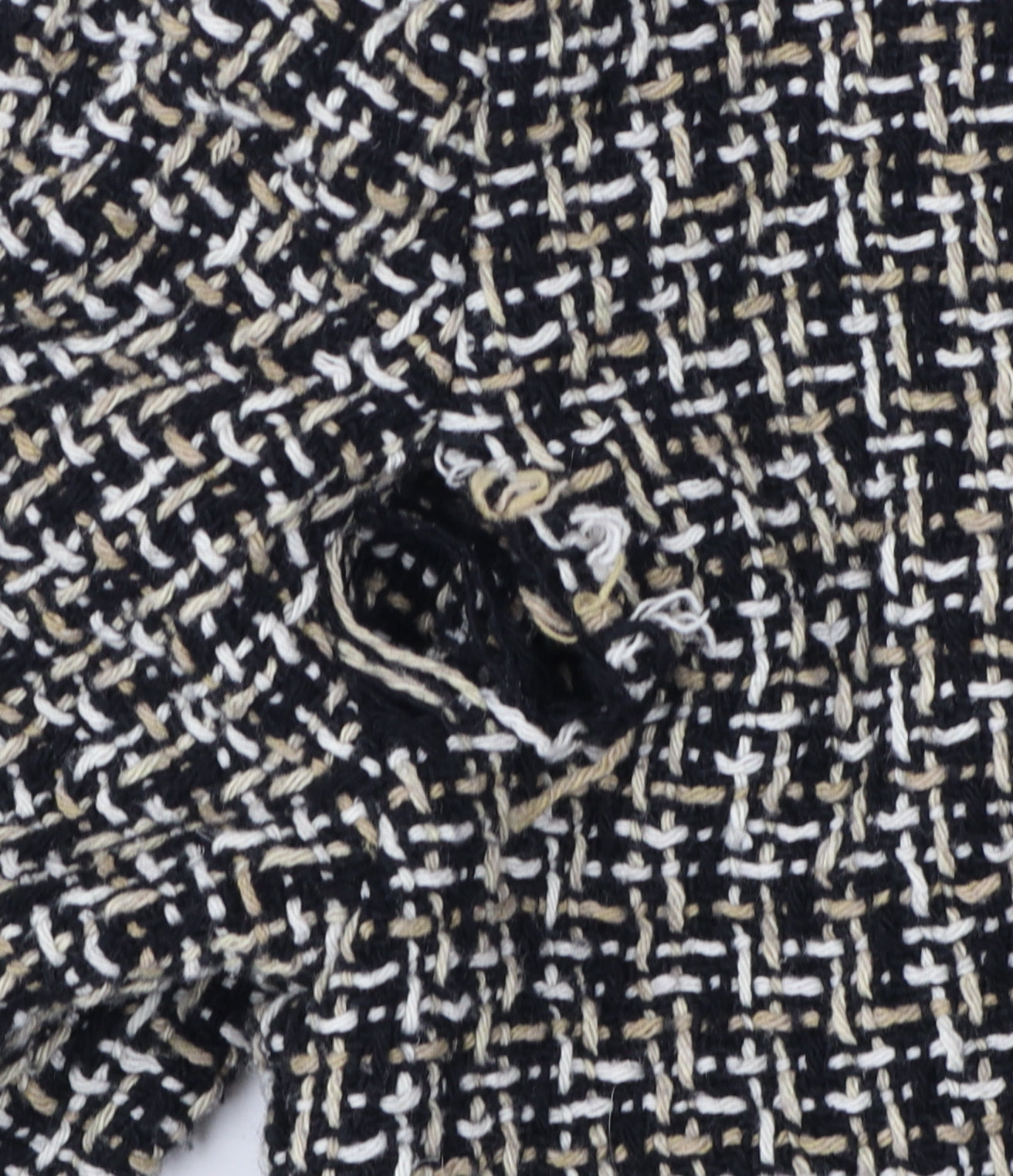 Zara Women's Black Beige Cardigan M V-Neck