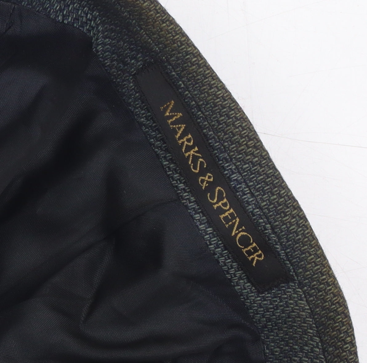 Marks & Spencer Men's Grey Blazer 40R Herringbone