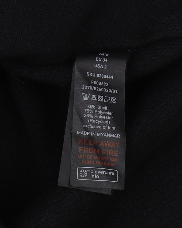 New Look Women's Black Petite Jacket, Size 6