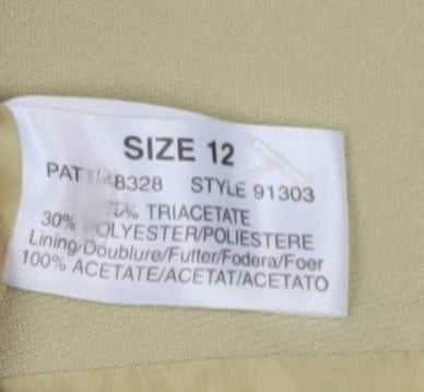 Windsmoor Women Beige Suit Jacket Size 12