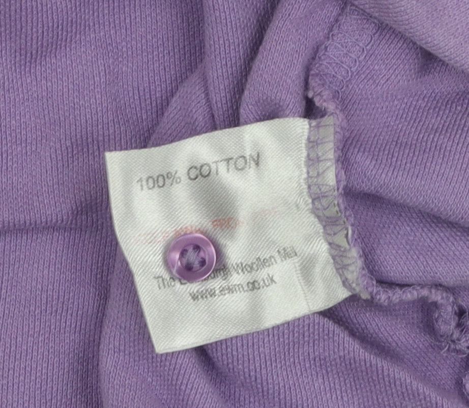 Isle Essentials Women's Purple Polo Shirt Size 14
