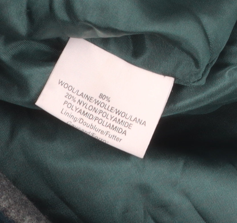 Lampert Women's Green Wool Overcoat Size 14