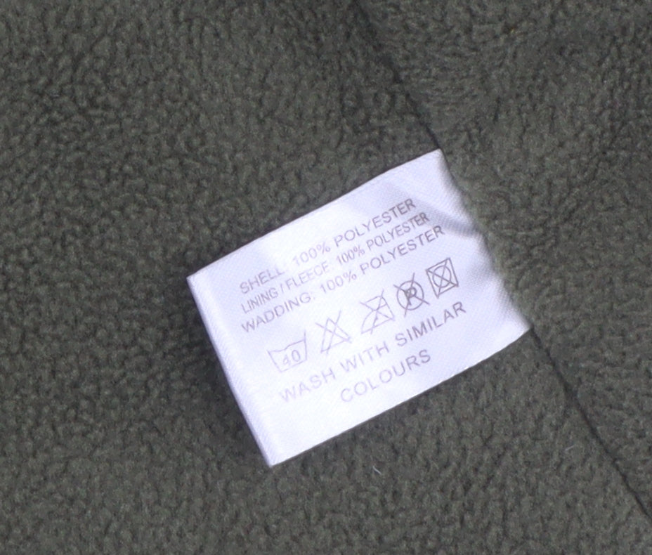 Carabou Men's Green Puffer Jacket M Winter Warm