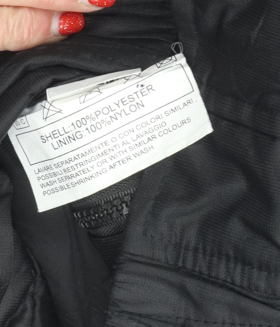 BetaWorx Men's Black Hooded Puffer Jacket, M, Autumn/Winter