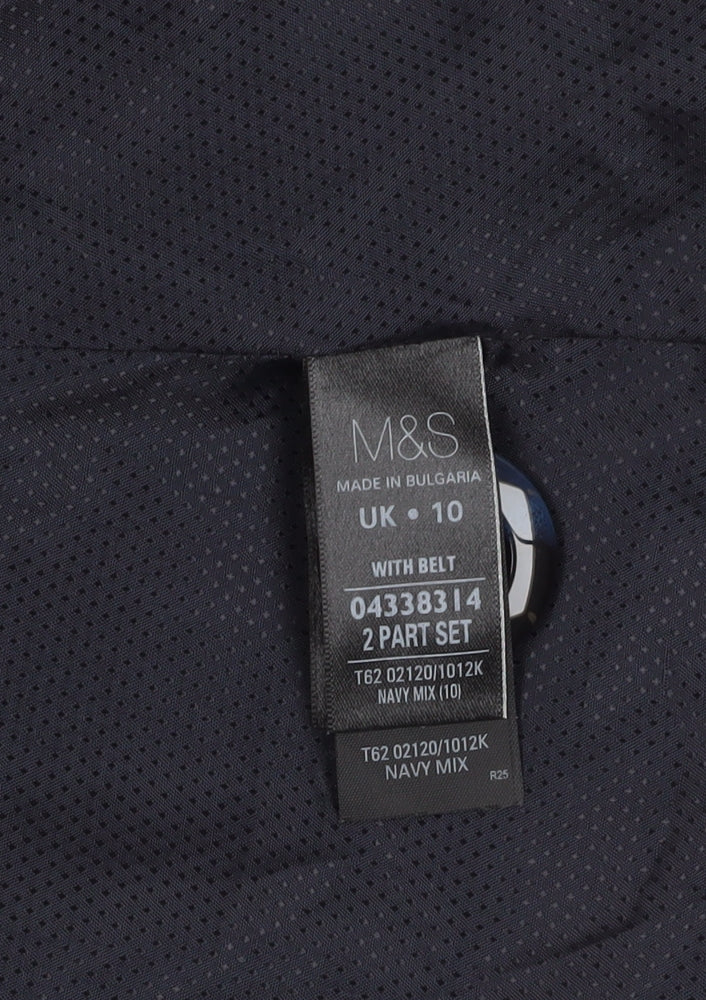 Marks & Spencer Women’s Belted Knit Coat Size 10