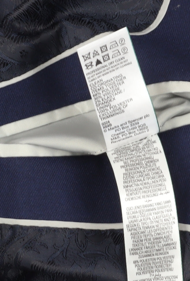 Marks & Spencer Men's Blue Blazer 42R Formal