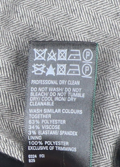 Marks & Spencer Grey Women's Blazer Size 10