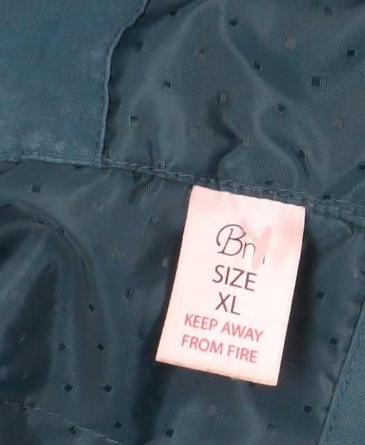 Bonmarché Women's Blue XL Basic Jacket Coat with Pockets