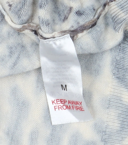 Bonmarché Women's Multicoloured Animal Print Top M