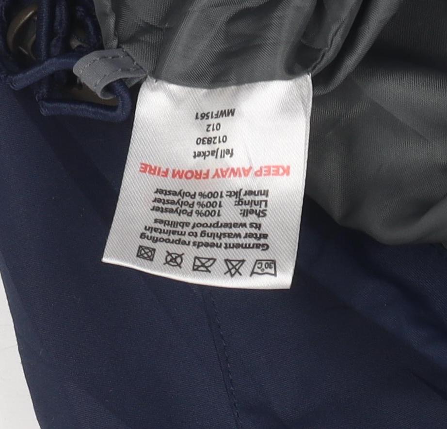 Mountainlife Men's Blue Windbreaker Jacket M