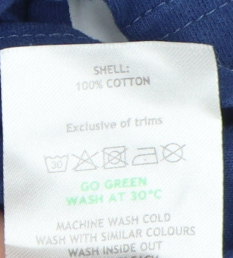 TOG24 Unisex Blue Basic T-Shirt - Size S