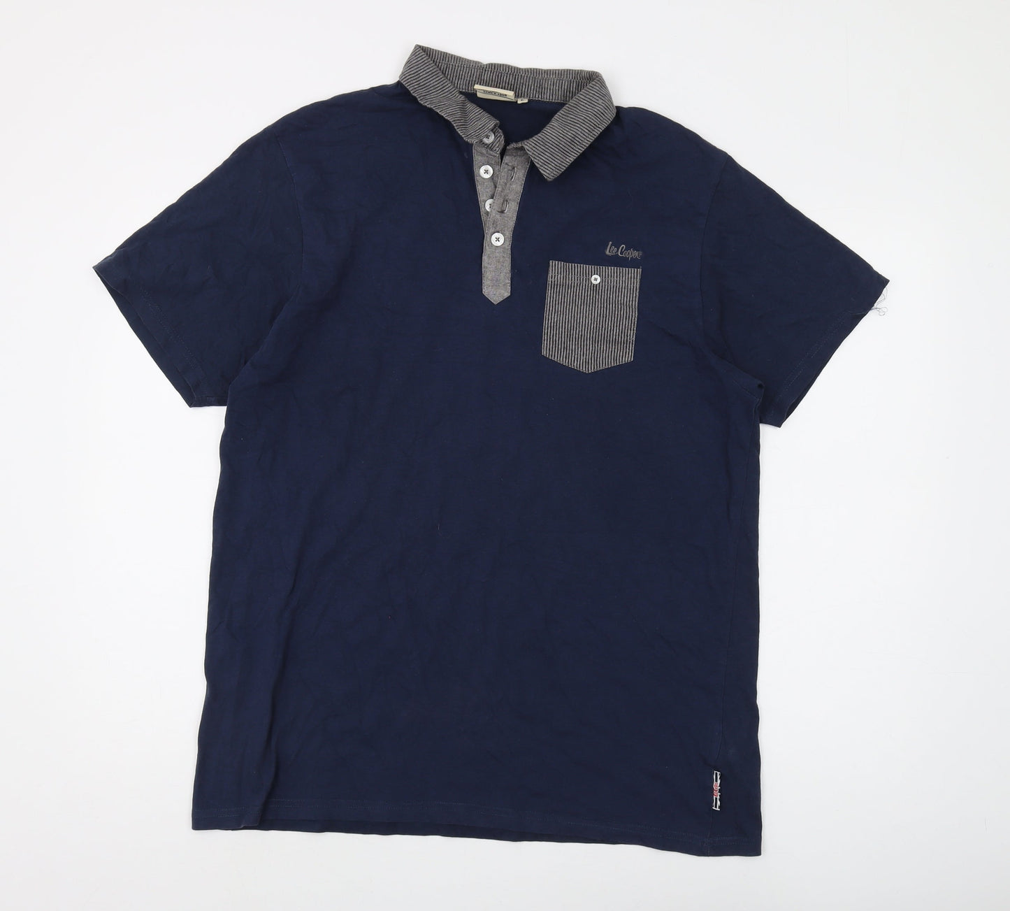 Lee Cooper Clothing Bundle - 5 Pack Preloved Mens Polos