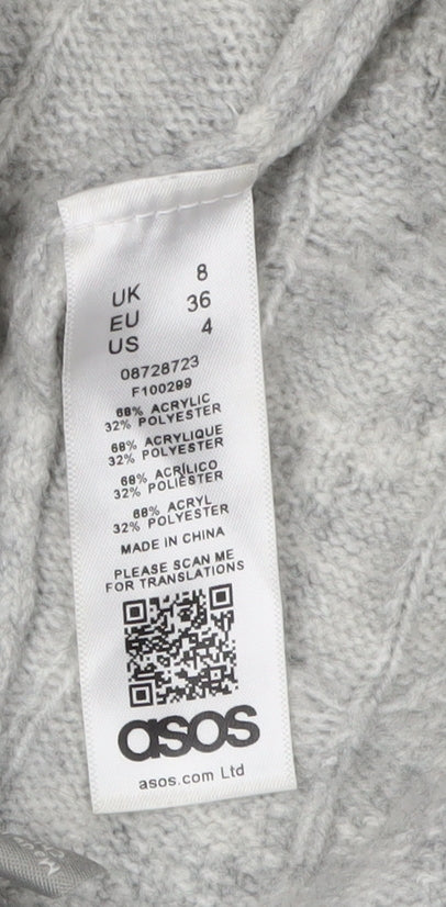 ASOS Women’s Grey Jogger Trousers Size 8