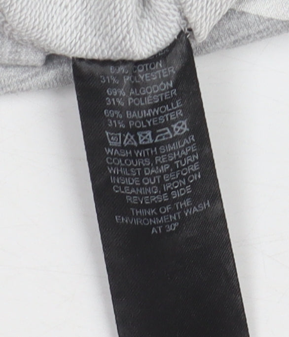ASOS Women's Grey Star Print Sweatshirt Size 10
