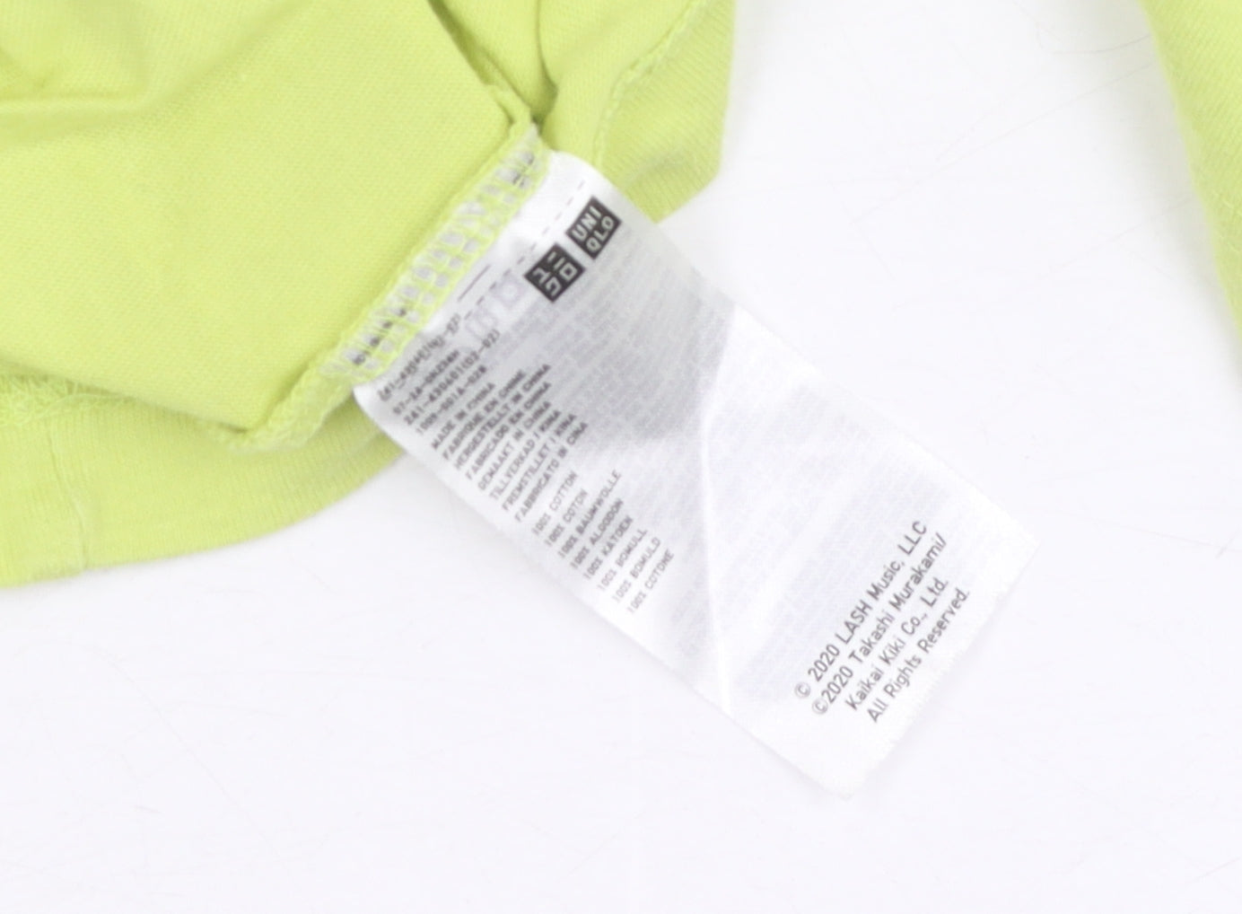 Uniqlo Green XL T-Shirt Anime Graphic Casual
