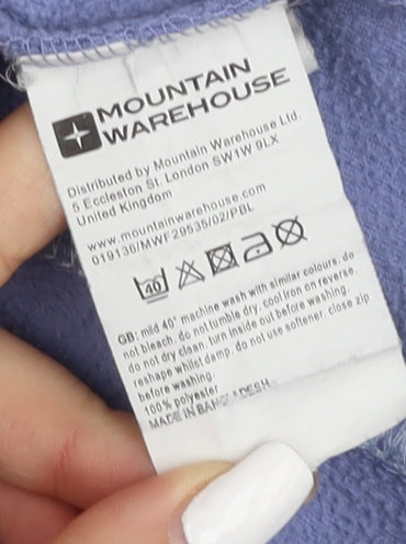 Mountain Warehouse Women's Blue Pullover Sweatshirt Size 12
