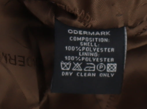 Odermark Men's Brown Regular Collared Jacket M