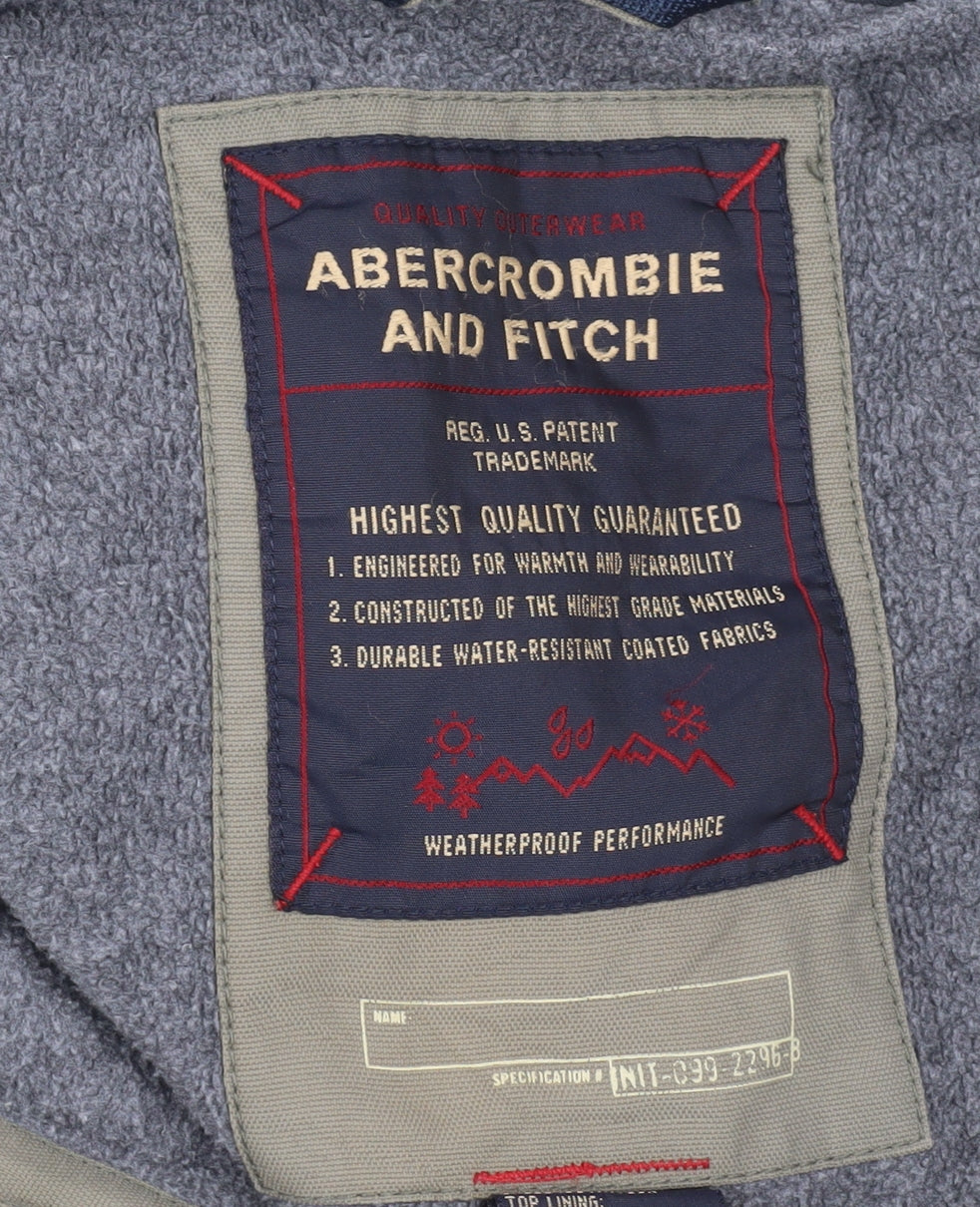 Abercrombie & Fitch Men's Grey 3-in-1 Jacket, Size S