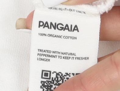 Pangaia Unisex White XS Pullover Sweatshirt
