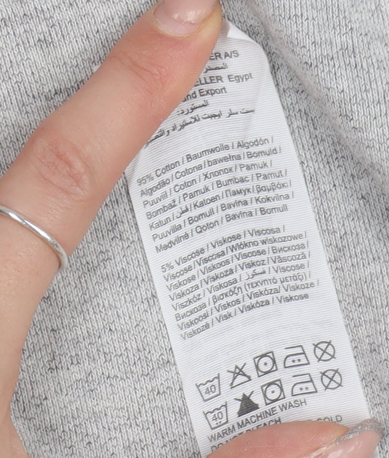 Selected Homme Grey Pullover Sweatshirt - Men's M