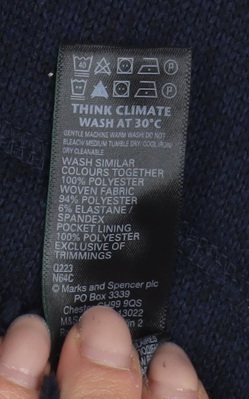 Marks & Spencer Men's Blue XL Bomber Jacket
