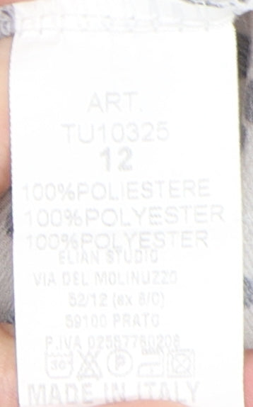 I Saw It First Women's White Midi A-Line Dress - Size 12