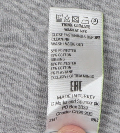 Marks & Spencer Grey Women's M Pullover Hoodie