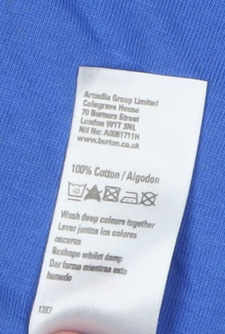 Burton Men's Blue XL Crew Neck T-Shirt