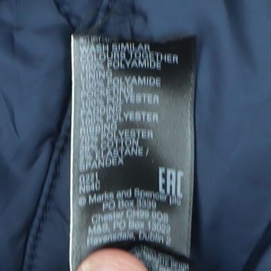 Marks & Spencer Women's Blue XS Puffer Jacket
