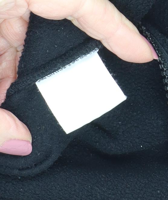 Equation Active Women's Black Jacket Size 12 Casual Full Zip