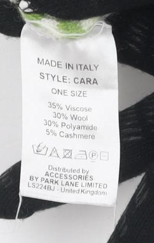 Made In Italy Women's Green Striped Pullover Boat Neck Jumper One Size