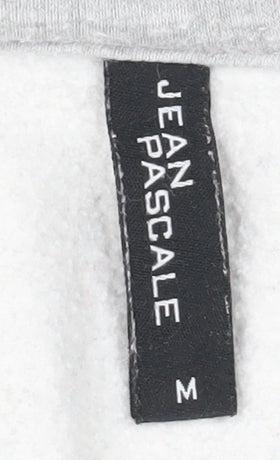 Jean Pascale Men's Grey Pullover Hoodie M