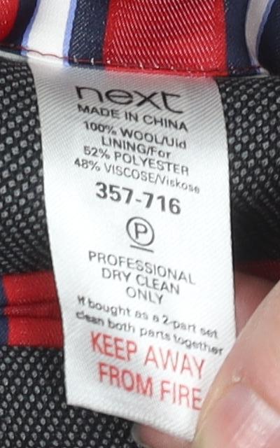 Next Men's Grey Blazer Size 42R Regular Fit