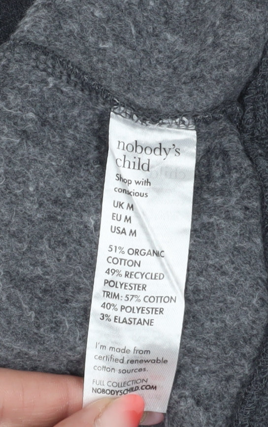 Nobody's Child Women's Grey Pullover Hoodie M
