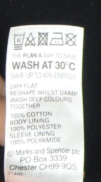 Marks & Spencer Men's Grey XL Stand-Up Collar Jacket