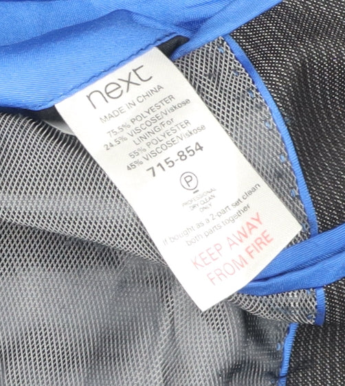 Next Men's Black Blazer - 40L, Classic, Formal