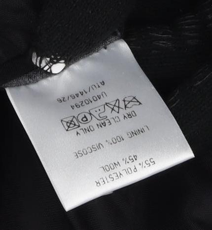 Burton Men's Black Blazer 42R Regular Shawl Lapel