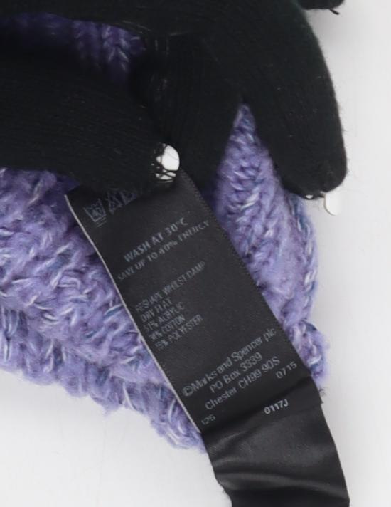 Marks & Spencer Women's Purple Pullover Jumper - Size 12