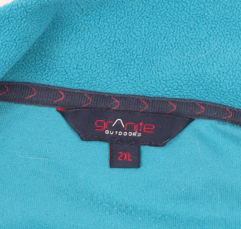 Granite Outdoors Blue 2XL Unisex Pullover Sweatshirt
