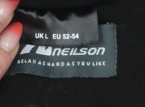 Neilson Men's Black L Puffer Jacket, Lined, Outdoor Style