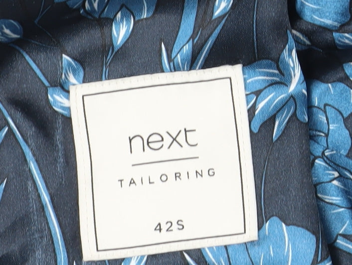Next Men's Grey Blazer, 42S, Formal Jacket