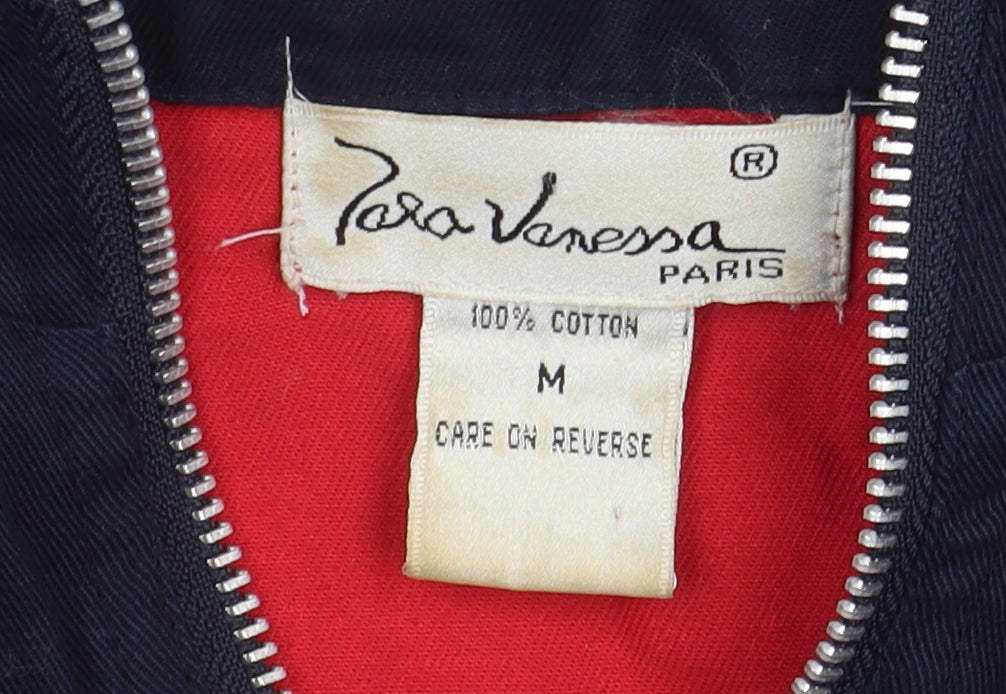 Vera Vanessa Red Anorak Jacket, M, Casual Unisex Outdoor